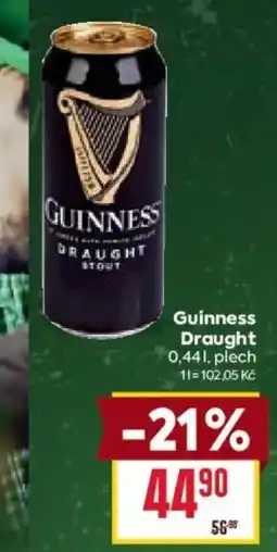 Billa Guinness Draught nabídka