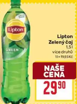 Billa Lipton Zelený čaj nabídka