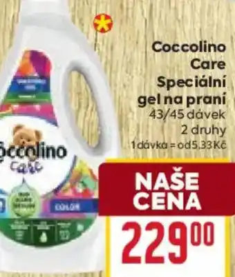 Billa Coccolino Care Speciální gel na praní nabídka