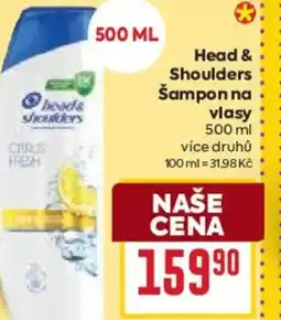 Billa Head & Shoulders Šampon na vlasy nabídka