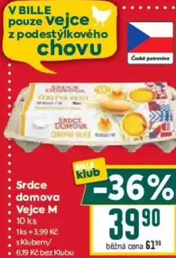 Billa Srdce domova Vejce M nabídka