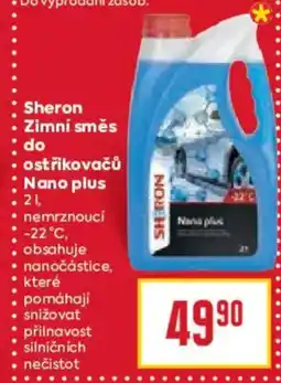 Billa Sheron Zimní směs do ostřikovačů Nano plus nabídka