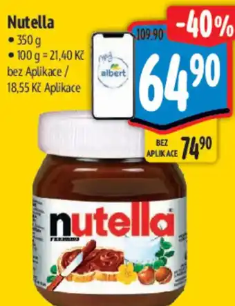 Albert Nutella nabídka