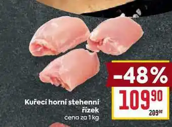 Billa Kuřecí horní stehenní řízek cena za 1 kg nabídka