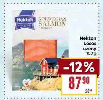 Billa Nekton Losos uzený 100g nabídka