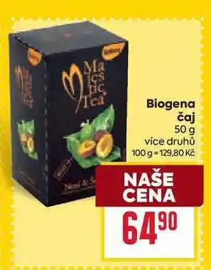 Billa Biogena čaj 50 g nabídka