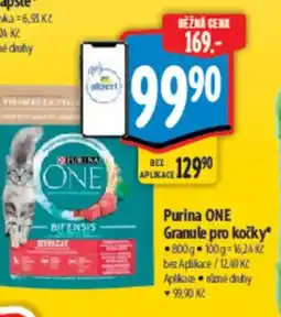 Albert Purina ONE Granule pro kočky nabídka