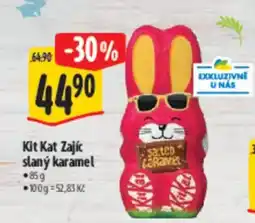 Albert Kit Kat Zajíc slaný karamel nabídka