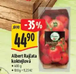 Albert Albert Rajčata koktejlová nabídka