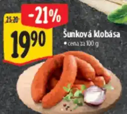 Albert Šunková klobása nabídka