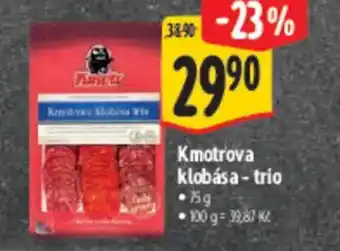 Albert Kmotrova klobása - trio nabídka