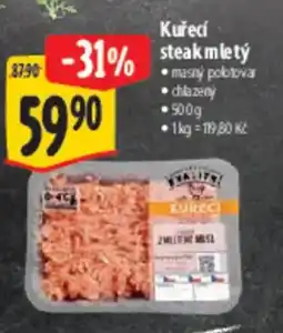 Albert Kuřecí steak mletý nabídka