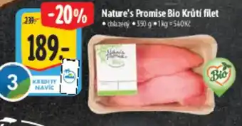 Albert Nature's Promise Bio Krůtí filet nabídka