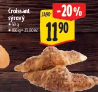 Albert Croissant sýrový nabídka