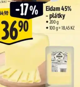 Albert Eidam 45% - plátky nabídka