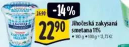 Albert Jihočeská zakysaná smetana 11% nabídka