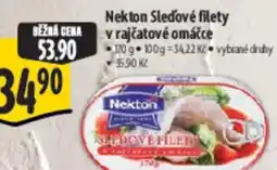 Albert Nekton Sledové filety v rajčatové omáčce nabídka