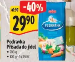 Albert Podravka Přísada do jídel nabídka
