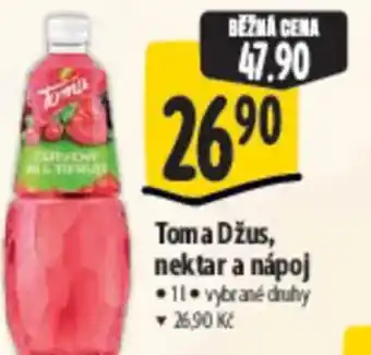 Albert Toma Džus, nektar a nápoj nabídka