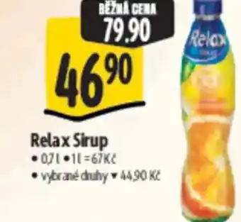 Albert Relax Sirup nabídka