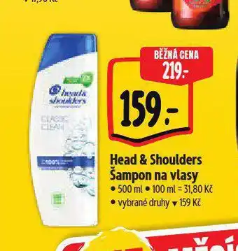 Albert Head & shoulders šampon na vlasy nabídka