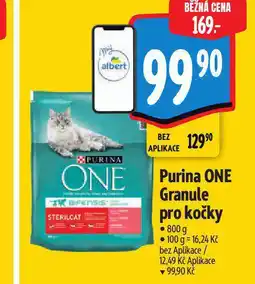 Albert Purina one granule pro kočky nabídka