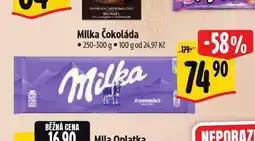 Albert Milka čokoláda nabídka