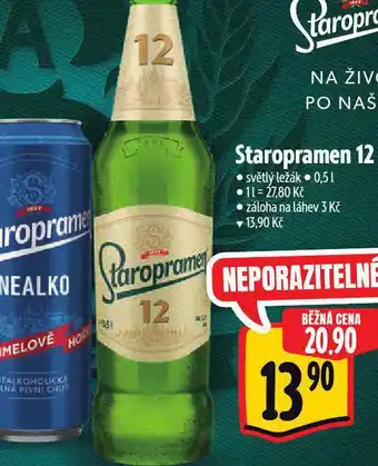 Albert Pivo staropramen nabídka