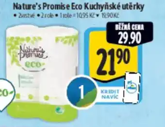 Albert Nature's Promise Eco Kuchyňské utěrky nabídka