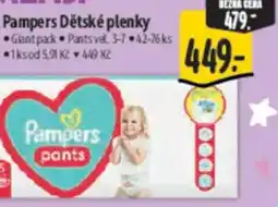 Albert Pampers Dětské plenky nabídka