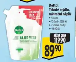 Albert Dettol Tekuté mýdlo, náhradní náplň nabídka