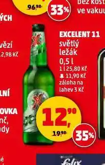 Penny Market Pivo excelent 11 nabídka