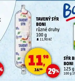 Penny Market Tavený sýr boni nabídka