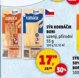 Penny Market Sýr korbáčik boni nabídka