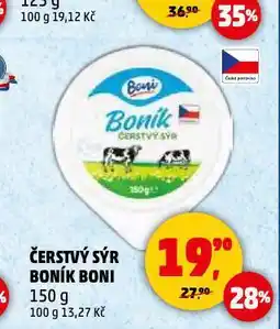 Penny Market Čerstvý sýr boník boni nabídka