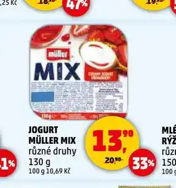 Penny Market Jogurt müller mix nabídka