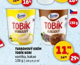 Penny Market Tvarohový krém tobík boni nabídka