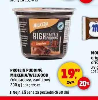 Penny Market Protein pudding milkeria / wellgood nabídka