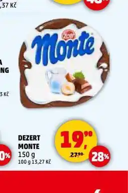 Penny Market Dezert monte nabídka