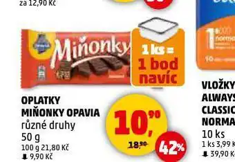 Penny Market Oplatky miňonky opavia nabídka