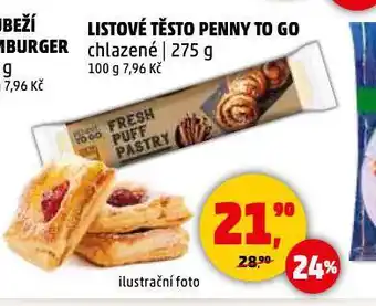 Penny Market Listové těsto penny to go nabídka