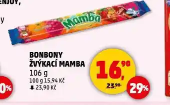 Penny Market Bonbony žvýkací mamba nabídka