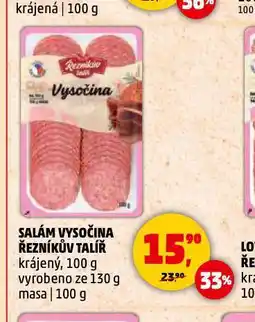 Penny Market Salám vysočina nabídka