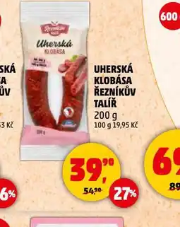 Penny Market Uherská klobása nabídka