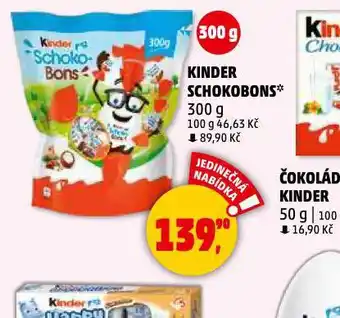 Penny Market Kinder schokobons nabídka