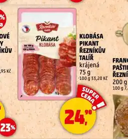 Penny Market Klobása pikant nabídka