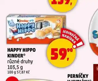 Penny Market Happy hippo kinder nabídka