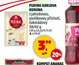 Penny Market Puding karlova koruna nabídka