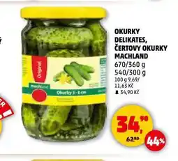 Penny Market Okurky delikates, čertovy okurky machland nabídka