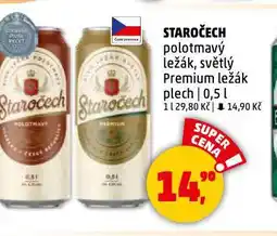 Penny Market Pivo staročech nabídka